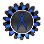 Dark Blue Ribbon Awareness