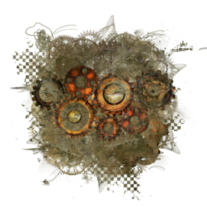 Steampunk Element Background 800 x 800 PNG Transparent