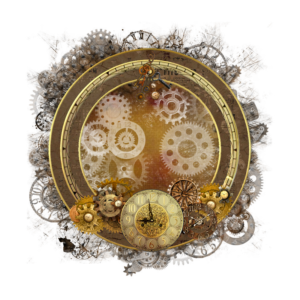 Steampunk Cluster Frame 800 x 800