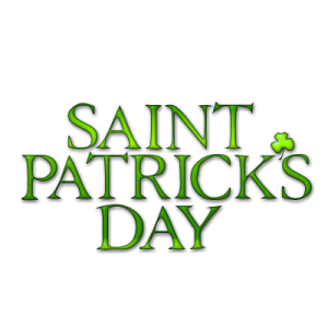 Saint Patrick's Day Word Art Free to Download