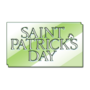 Saint Patrick's Day Word Art Free to Download 