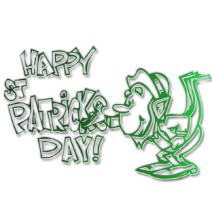 Saint Patrick's Day Word Art Free to Download