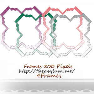 Four Frames 800 x 800 Zip Set Free to Download