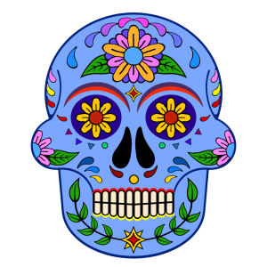 Day of the Dead 1000 x 1000 PNG Transparent