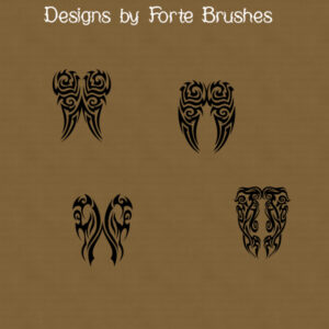 Paint Shop Pro Tribal Wing Brushes
