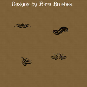 Tribal Flourish Brush Set for PaintShop Pro