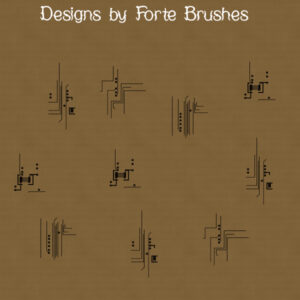 Tech Paint Shop Pro Brushes