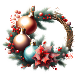 Christmas Wreath - Designs by Forte Copyright @ 2023