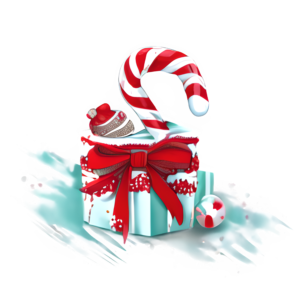 Christmas Candy Cane @ Copyright 2023 Designs by Forte
