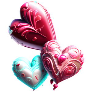 Valentine Hearts - Designs by Forte @ Copyright 2024
