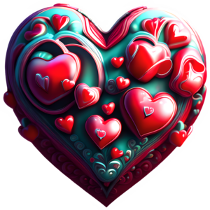 Valentine Hearts - Designs by Forte @ Copyright 2024