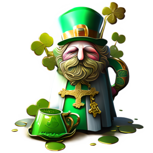 Saint Patrick’s Day Leprechaun @ Copyright 2024 Designs by Forte