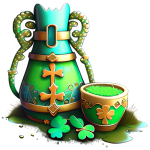 Saint Patrick’s Day Shamrock @ Copyright 2024 Designs by Forte