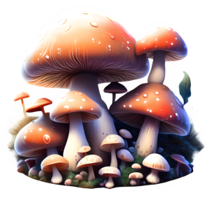 Mushrooms @ Copyright 2024 Designs by Forte