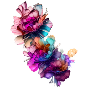 Alcohol Ink Flowers @ 2024 Copyright Designs by Forte