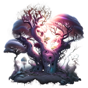 Spooky Tree @ Copyright 2024 Designs by Forte