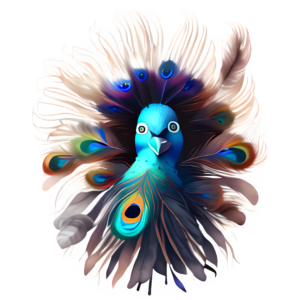 Peacock @ Copyright 2024 Designs by Forte