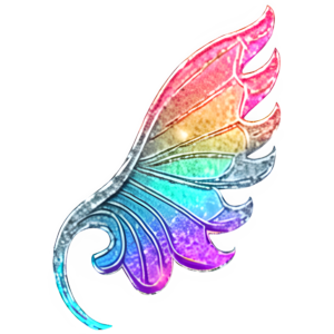 Rainbow Fairy Wings @ Copyright Designs by Forte