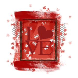 Valentine Background Element 800 x 800 - Created by Designs by Forte