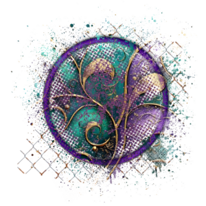 Mardi Gras Background Element 800 x 800 - Created by Designs by Forte