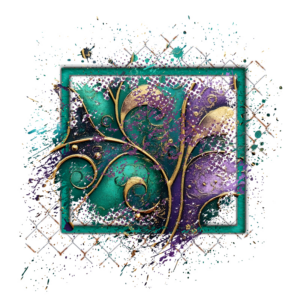 Mardi Gras Background Element 800 x 800 - Created by Designs by Forte